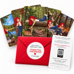 11 Art Cards · GPS Art Route Baarnse Bos · Chapter One · THE DRAGON