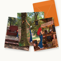 11 Art Cards · GPS-Kunstroute Baarnse Bos · Chapter Two · THE CROWN